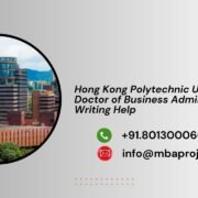 Hong Kong Polytechnic University Doctor of Business Administration Writing Help