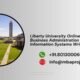 Liberty University Online Doctor of Business Administration in Information Systems Writing Help