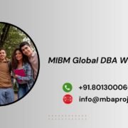 MIBM Global DBA Writing Help