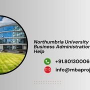 Northumbria University Doctor of Business Administration Writing Help