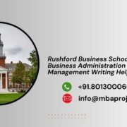 Rushford Business School Doctor of Business Administration in Healthcare Management Writing Help