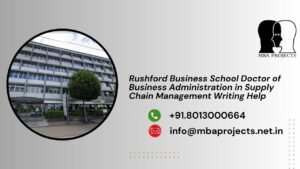 Rushford Business School Doctor of Business Administration in Supply Chain Management Writing Help