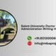Salem University Doctor of Business Administration Writing Help