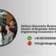 Selinus University Business School Doctor of Business Administration in Engineering Economics Writing Help