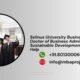 Selinus University Business School Doctor of Business Administration in Sustainable Development Writing Help