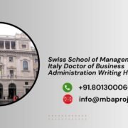 Swiss School of Management Rome Italy Doctor of Business Administration Writing Help