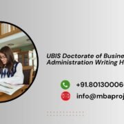 UBIS Doctorate of Business of Administration Writing Help