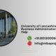 University of Lancashire Doctor of Business Administration Writing Help