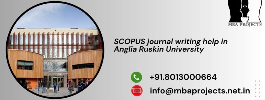 SCOPUS journal writing help in Anglia Ruskin University