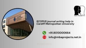 SCOPUS journal writing help in Cardiff Metropolitan University