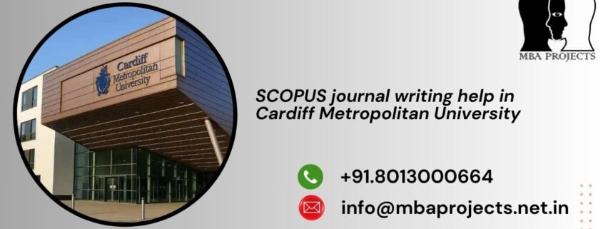 SCOPUS journal writing help in Cardiff Metropolitan University