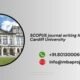 SCOPUS journal writing help in Cardiff University