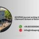 SCOPUS journal writing help in Clermont School of Business