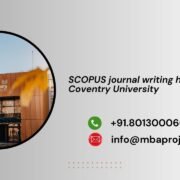 SCOPUS journal writing help in Coventry University