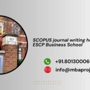 SCOPUS journal writing help in ESCP Business School