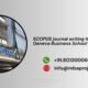 SCOPUS journal writing help in Geneva Business School