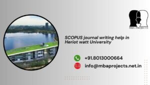 SCOPUS journal writing help in Heriot watt University
