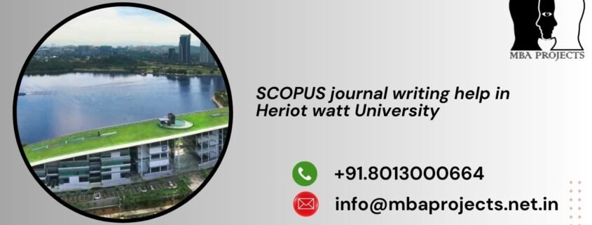 SCOPUS journal writing help in Heriot watt University