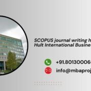 SCOPUS journal writing help in Hult International Business School