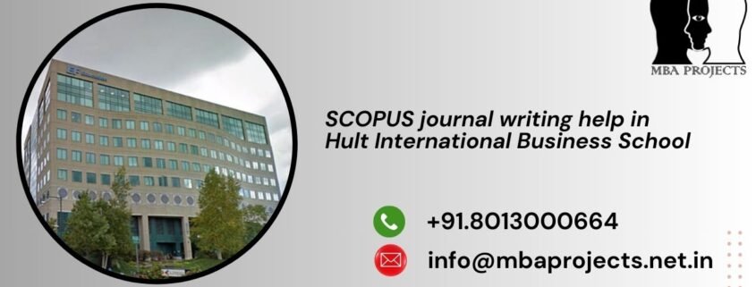 SCOPUS journal writing help in Hult International Business School