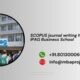 SCOPUS journal writing help in IPAG Business School