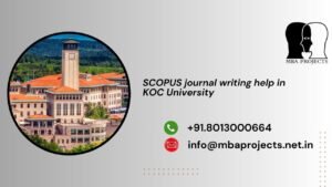 SCOPUS journal writing help in KOC University