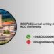 SCOPUS journal writing help in KOC University