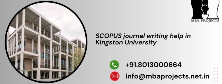 SCOPUS journal writing help in Kingston University