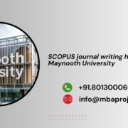 SCOPUS journal writing help in Maynooth University