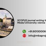 SCOPUS journal writing help in Modul University vienna