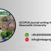 SCOPUS journal writing help in Newcastle University