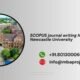 SCOPUS journal writing help in Newcastle University