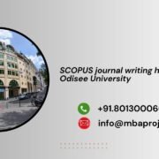 SCOPUS journal writing help in Odisee University