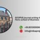 SCOPUS journal writing help in Paris school of Business