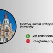SCOPUS journal writing help in RISEBA University