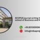 SCOPUS journal writing help in Swiss school of Business and Management