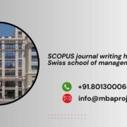 SCOPUS journal writing help in Swiss school of management Madrid