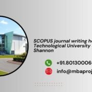 SCOPUS journal writing help in Technological University of the Shannon