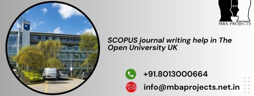 SCOPUS journal writing help in The Open University UK