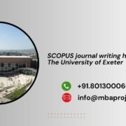 SCOPUS journal writing help in The University of Exeter