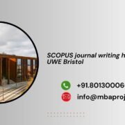SCOPUS journal writing help in UWE Bristol