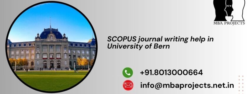 SCOPUS journal writing help in University of Bern