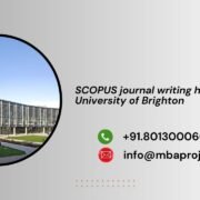 SCOPUS journal writing help in University of Brighton