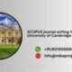 SCOPUS journal writing help in University of Cambridge