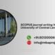 SCOPUS journal writing help in University of Central Lancashire