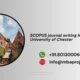 SCOPUS journal writing help in University of Chester