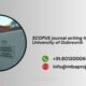 SCOPUS journal writing help in University of Dubrovnik
