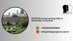SCOPUS journal writing help in University of Dunbee