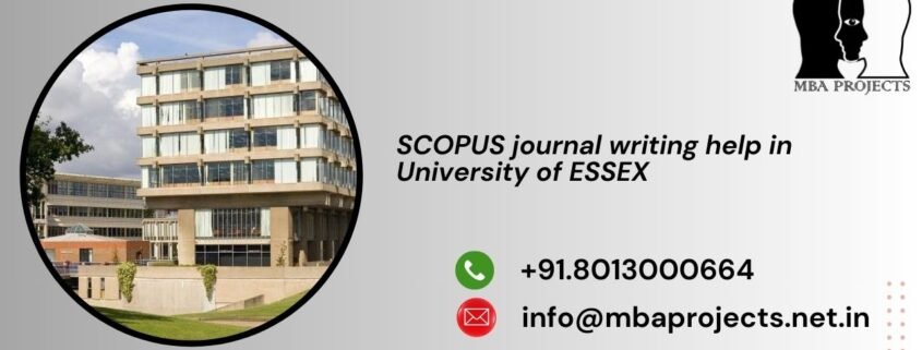 SCOPUS journal writing help in University of ESSEX