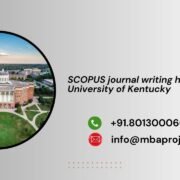 SCOPUS journal writing help in University of Kentucky